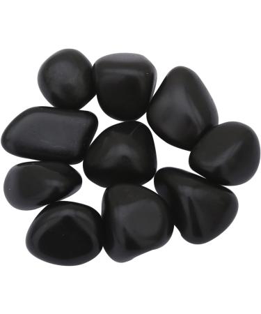 Black Tourmaline Healing Crystals for Beginners - Genuine Healing Stones for Witchcraft - 20 Tumbled Black Tourmaline Crystals - Buy Online on GoSupps.com