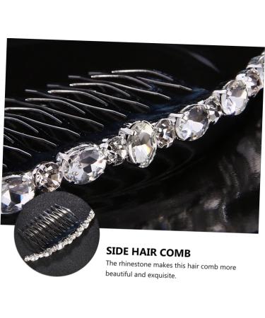 FRCOLOR Wedding Diamond Comb 1 Pc Hair Comb Crystal Headband Bridesmaid Hair Accessories Exquisite Headwear Crystal Side Carpal Tunnel Wrist Brace Pearl Rhinestones Hairpin Rhinestone - Buy Online on GoSupps.com