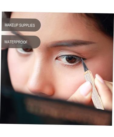TOVINANNA Pen Ink Eyeliner 3pcs Eyeliner Eyelash Tool for False Lashes Eye Makeup Tool Makeup Pen Woman Self-adhesive Alloy - Buy Online on GoSupps.com