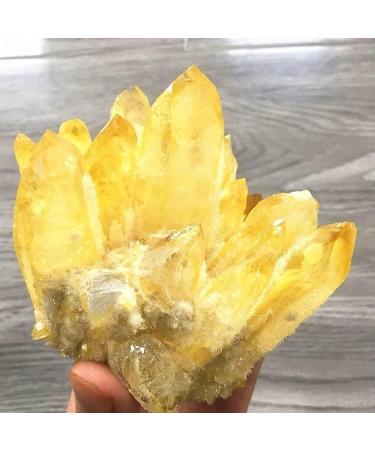 Natural Citrine Cluster Reiki Feng Shui Home Decoration Crystal Gift Home Collections (Size : 300g) - Buy Online on GoSupps.com