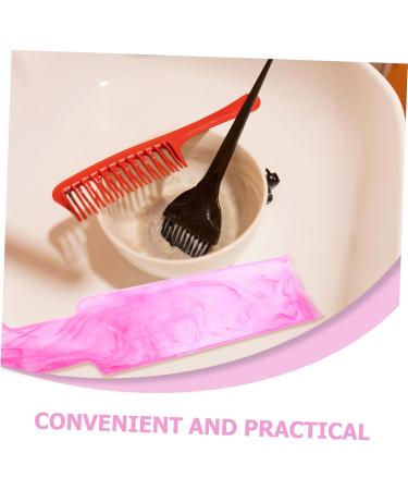 Vaguelly Palette de Coloration Capillaire Multifonctionnelle Dents Planche en Plastique pour M ches et Balayage Outil Coiffure pour Salon et Domicile Rose - Buy Online on GoSupps.com