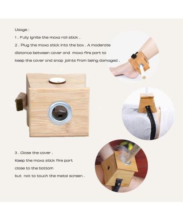Moxa Moxibustion Box | Therapy Massager for Acupuncture & Moxibustion Therapy - International Shipping Available - Buy Online on GoSupps.com