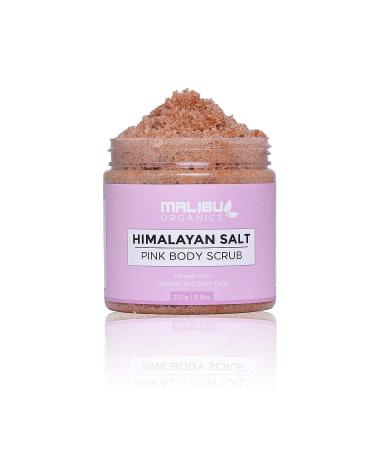 Malibu Organics Himalayan Scrub 8.8oz - All-Natural Body Exfoliant with Collagen and Stem Cells - Buy Online on GoSupps.com