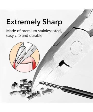 Nail Clippers Ingrown Toenail Correction Nippers Cuticle Cutters Cut Pedicure Manicure Hand Foot Care Tool Trimmer(Rosso) Talla nica Rosso - Buy Online on GoSupps.com