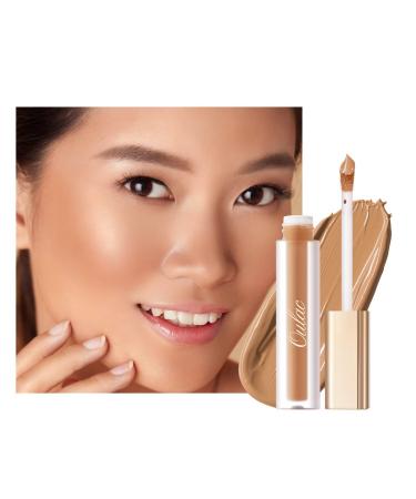 Oulac Hydrating Concealer Makeup | Medium coverage concealer for dark circles | Makeup concealer that nourishes the skin Honey concealer vegan 3.8ml Honey (W6)