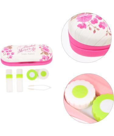 Solustrie Double-Layer Glasses Case & Holder Set | Travel-Friendly Contact Lens Storage | Mini Accessory for Sensitive Eyes | International Shipping Available - Buy Online on GoSupps.com