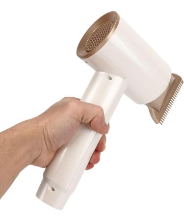 Cordless Hair Dryer Portable Hair Dryer 3 Gears Adjustable Powerful Cold Hot Rechargeable Hair Dryer with Base and Removable Air Outlet for Home Travel - Buy Online on GoSupps.com