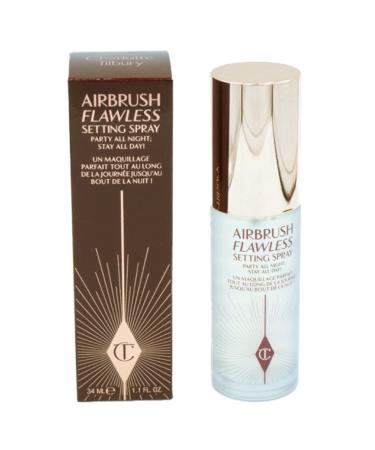 Charlotte Tilbury Airbrush Flawless Setting Spray 1.1 FL oz / 34 ml 1.1 Fl Oz (Pack of 1)