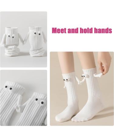 JAMNIK Magnetic Hand Holding Couple Socks - Black, One Size - Buy Online on GoSupps.com