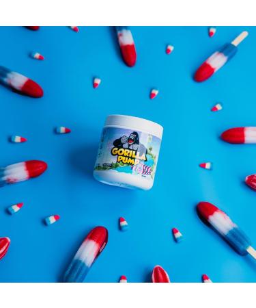 Yummy Sports Gorilla Pump Pre Workout Powder - Non Stim Pre Workout Supplement for Energy Boost for Energy Boost Focus and Pump - Sports Nutrition Pre-Workout Powder for Men & Woman - 255g 30 Servings - Ziclone - Buy Online on GoSupps.com