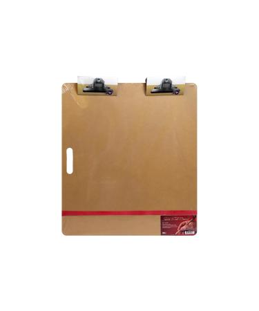 Art Advantage Artist Sketch Tote Board 23" x 26" with Handle, Clips and Elastic Band. Portable, Lightweight, Masonite Drawing Board for Class or Studio. Fits in Artists Tote 23-inch x 26-inch Sketch Board - Buy Online on GoSupps.com