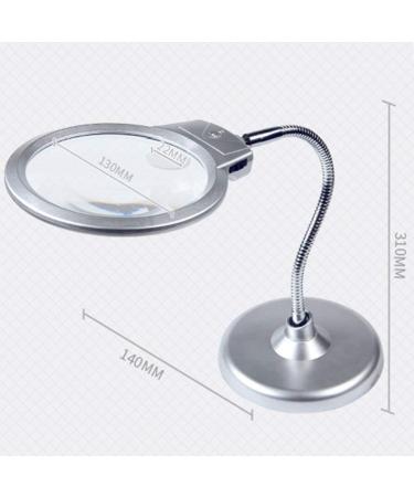 Desktop Magnifier with LED Light 10 Times 20 Times Old Man Reading Made in China - Buy Online on GoSupps.com