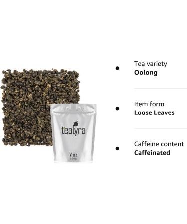 Tealyra Taiwanese Jin Xuan Milk Oolong Tea 200g - High Mountain Loose Leaf - Buy Online on GoSupps.com