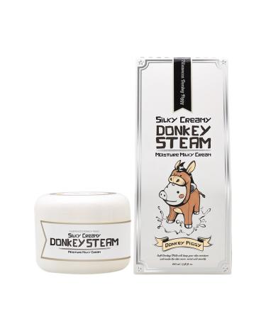Elizavecca Donkey Piggy Silky Cream 100g - Moisturizing Donkey Steam Cream for Radiant Skin - Buy Online on GoSupps.com