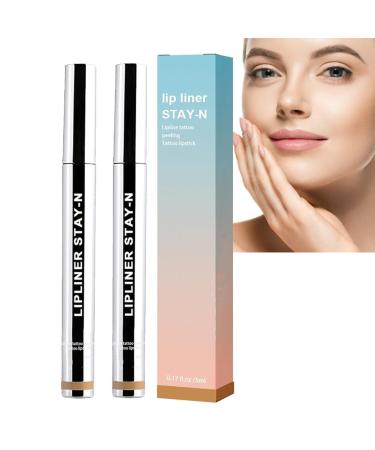 Detachable Lip Liner, Lip Stain Lip Liner Pencil, Peel Off Lip Liner, Matte Detachable Gel Long Lasting Lip Stain, Long Lasting Lip Stain Suitable For All Occasions