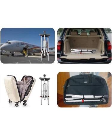 Crutches for Adults Underarm Portable Crutch Adjusting Lightweight Portable Crutches Slip Underarm Disabled Great for Travel or Work (Two Loaded B) Lucky Star A Loaded D - Buy Online on GoSupps.com