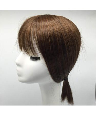 14 Clip-in Hair Topper with Bangs for Thinning Hair | Thick Light Brown - Enhance Your Look! - Buy Online on GoSupps.com