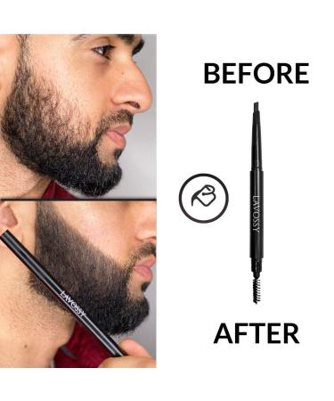 Buy Lavossy Bartf llerstift - Waterproof Beard Pencil for Men | Fill & Define Irregular Beards | Multi-Colored Light Brown - International Shipping Available - Buy Online on GoSupps.com