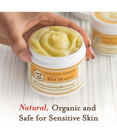 Medicine Mama's Sweet Bee Magic Ointment - All-Natural Moisturizer for Dry Skin, Eczema & Burns - Buy Online on GoSupps.com