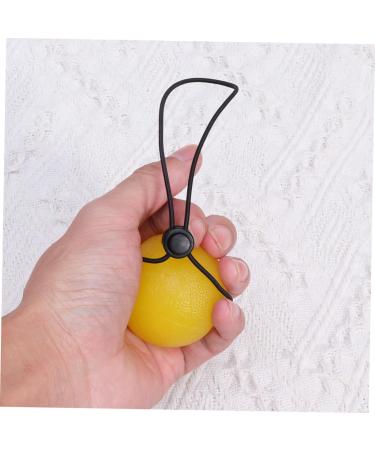 Strengthen Your Grip: Healeved 5.3cm Yellow Squeeze Ball for Hand & Wrist Exercises - Ideal for Fitness & Rehabilitation - Buy Online on GoSupps.com