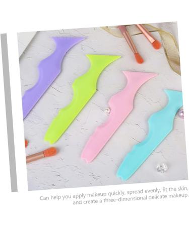 NOLITOY 4 Pcs Silicone Beauty Ruler Eyeliner Molde De Para Resina Eyebrow Stencils Template Board Massage - Buy Online on GoSupps.com