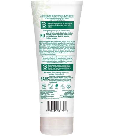 Desert Essence Organics Foot Repair Cream - Perfect Pistachio 3.5 fl oz | Intense Moisturizing & Healing - Buy Online on GoSupps.com