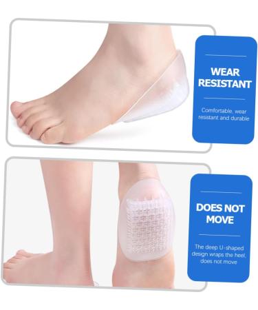 NOLITOY 5 Pairs U-Shaped Heel Pad Inserts | Orthotic Gel Heel Grips for Men & Women | Comfortable High Heel Cushions & Damping Insoles - Buy Online on GoSupps.com