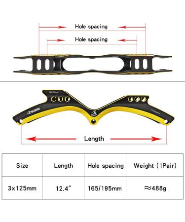 PASENDI Professional 3-Wheel Speed Skates for Men | Carbon Fiber Inline Skating Shoes | Black Inline Skate Shoes US11 (EU44) - Buy Online on GoSupps.com