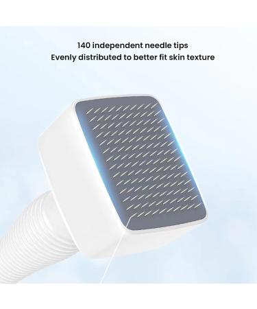 ANIROY Adjustable Stamp Microneedling 140 Titanium Needles Professional Microneedling Stamp Professional Microneeding Pen for Face Body Hair Beard Growth - Buy Online on GoSupps.com