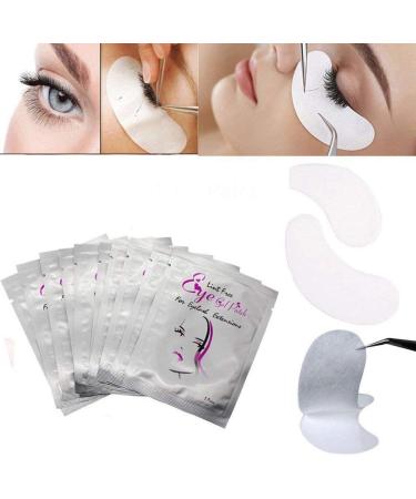 Yikimira Eye Gel Pads 100 pairs of eyelash extensions.