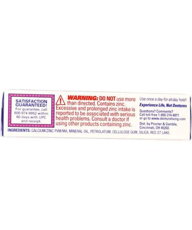 Fixodent Denture Adhesive Cream Original Multi 0.75 Oz - Pack of 4 - Buy Online on GoSupps.com