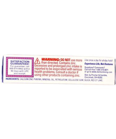 Fixodent Original Denture Adhesive Cream 0.75 oz - Pack of 3 - Buy Online on GoSupps.com