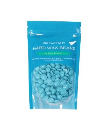 Hard Wax Beads Beans Waxing Hair Removal Film No Strip Depilatory Facial Cleansing Set Women (L L) 1 piece (1 pack) L