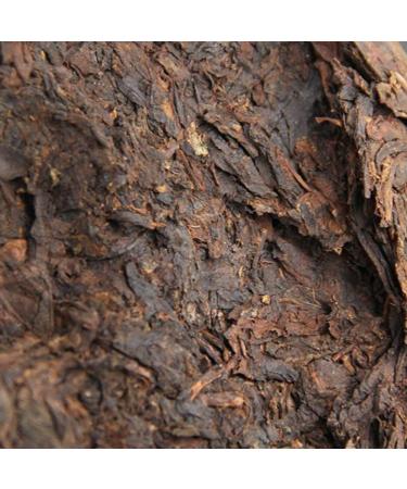 HQZM Yunnan Old Puerh Mature Tea Strong Tea Flavor Aged Fermented Dry Storage Menghai Qizi Cake 357g - Buy Online on GoSupps.com