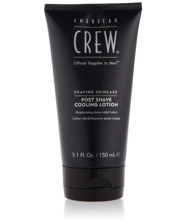 After Shave Lotion for Men by American Crew, Cooling Dual Action Lotion, 5.1 Fl Oz
