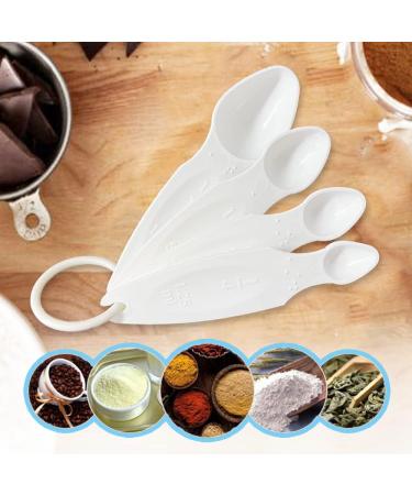 Braille Measurement Spoon Set for the Visually Impaired - 4-Piece Nesting Cup Baking Aids for Home & Kitchen - Buy Online on GoSupps.com