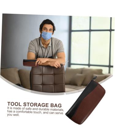 Buy Minkissy 3-Piece Scissor Pocket Accessories | Hairdressing Tool Storage Bag | Classic Leather Design for Hairdressers | Organize Your Hair Accessories - Buy Online on GoSupps.com