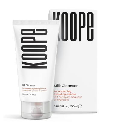 Koope Milk Face Wash Cleanser For All Skin Types Ultra-Creamy Makeup Remover with Centella Aloe Amino Acids and Grape Seed Oil. Free from Parabens Sulphates & Fragrances Vegan 5.0 FL OZ Milk Cleanser - Buy Online on GoSupps.com