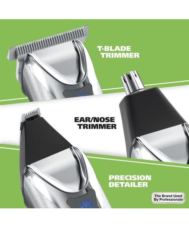 Wahl Stainless Steel Lithium-Ion Cordless Beard Trimmer for Men - Model 9818A - Buy Online on GoSupps.com