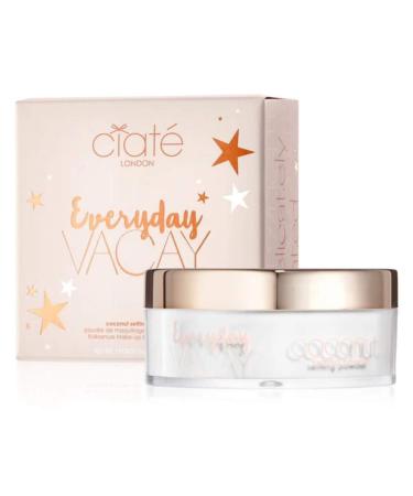 Ciaté London Everyday Vacay Coconut Setting Powder! Coconut Scented Translucent Loose Powder! Lightweight, Smooth and Crease-Free Loose Face Powder! Cruelty Free and Vegan Translucent Powder!