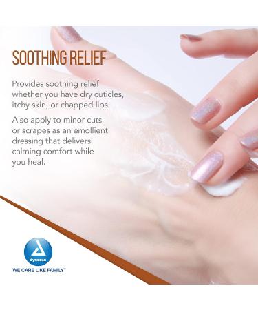 Dynarex White Petrolatum Petroleum Jelly 4 oz. Tube - Skin Repair & Soothing Relief - Buy Online on GoSupps.com