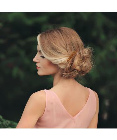 18-Piece French Side Combs Hair Twist Decorative Comb Set for Women - Bridal Wedding Veil Accessories - BOJVESH Plastic Hair Clips for Thick and Fine Hair - Buy Online on GoSupps.com