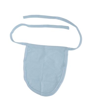 Neck Stoma Cover - Cotton Single Layer Dustproof Trach Shield for Trachea Care | Blue - Buy Online on GoSupps.com