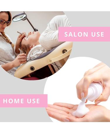 Lash Shampoo Kit for Extensions - Sensitive Cleanser - Foaming Lash Bath - Paraben, Sulfate, & Oil Free - Salon & Home Use (60ml/2 Fl Oz) - Buy Online on GoSupps.com