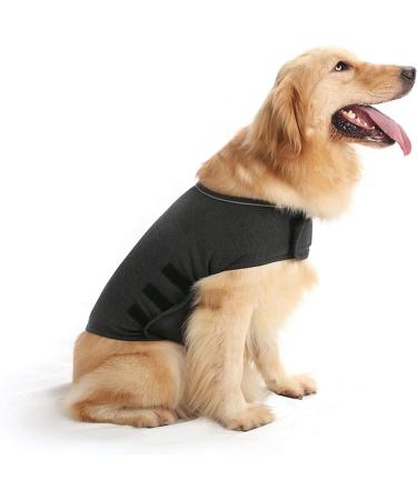 Wingfly Dog Calming Vest | Anxiety Relief Shirt for Dogs | Stress-Free Pet Jacket (M Gray) - Buy Online on GoSupps.com