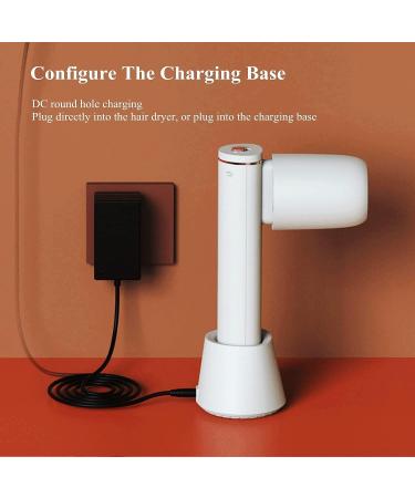 Cordless Hair Dryer with Hot and Cold Air Rechargeable Wireless Hair Dryer Portable Travel Hair Dryer for Outdoor/Indoor - Buy Online on GoSupps.com