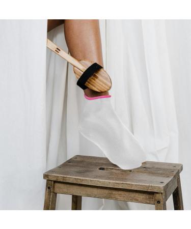 FOMIYES Lot De 2 Paquet De Soin Pieds En Coton Cir pais Blanc Avec Bord Rose Protection Thermique R utilisable Pour Spa P dicure Institut Beaut Et Usage Maison - Buy Online on GoSupps.com