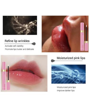 1PC Pro Lips Care Serum Natural Moisturizing Lip Essence Plumping Lips Reduce Fine Lines Lip Gloss Long Lasting Safe Ingredients Lip Balm lip serum - Buy Online on GoSupps.com