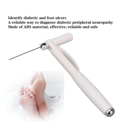 Diabetic Foot Monofilament Test Pen - Accurate Neuropathy Measure Tool for Diabetes Foot Ulcers (White) - Buy Online on GoSupps.com