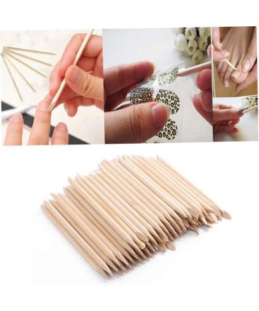 Wooden Orange Sticks Nail Cuticle Stick for Pusher Remover Manicure Art Pedicure Pedicure Tools 100PCS Beauty tools - Buy Online on GoSupps.com